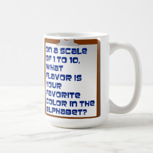Flavour of the Alphabet Mug