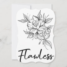 Flawless - Bridgerton Themed Invitation