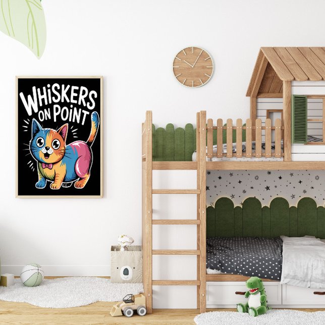 Flawless Feline Whiskers Poster (Creator Uploaded)