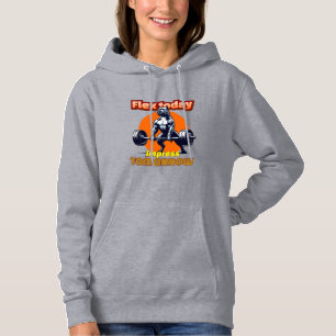 "Flax Today Impress Tomorrow" - Hoodie