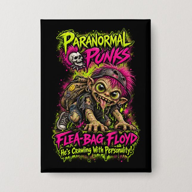 Flea-Bag Floyd – Paranormal Punks (Front)