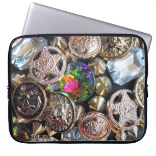 Flea Market Bling Laptop Sleeve