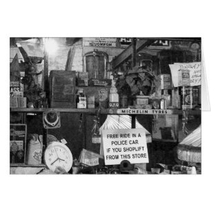 Flea Market Still-Life -B&W