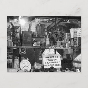 Flea Market Still-life Postcard