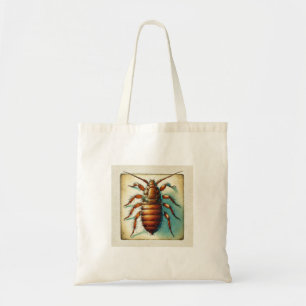 Flea Siphonaptera 020924IREF241 - Watercolor Tote Bag