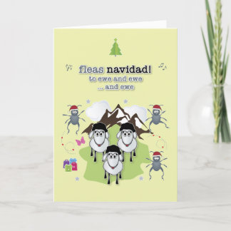 Fleas Navidad Christmas Card