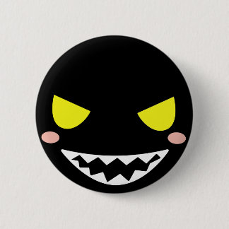 Fleck the Black Ghost Head 6 Cm Round Badge