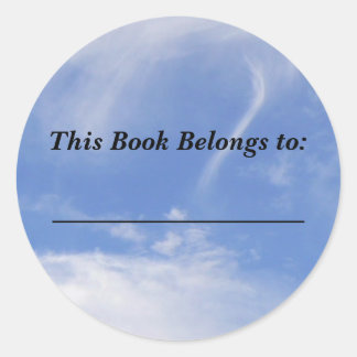 Fleece and Whisps Book Sticker