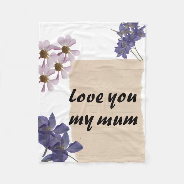  Fleece Blanket, 30"x40" (Front)