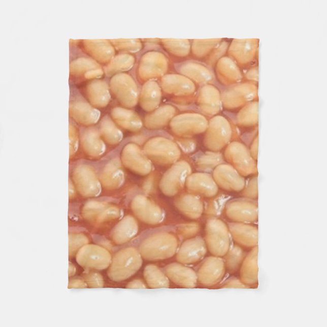 Fleece Blanket 30"x40" - Baked Beans (Front)