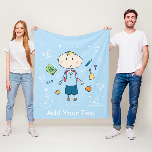 Fleece Blanket, 50"x60" Blanket (In Situ)