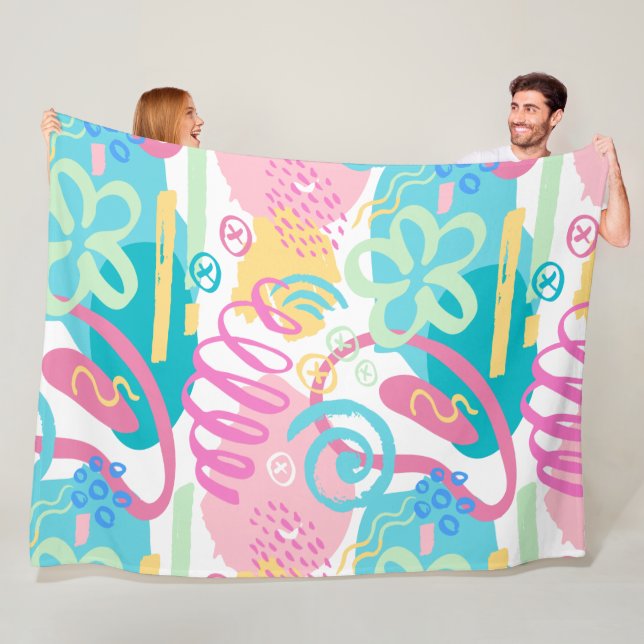 -Fleece Blanket, 60"x80" Fleece Blanket (In Situ)