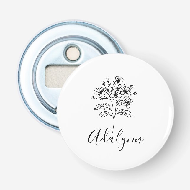 Fleece Blanket Bottle Opener (Front)