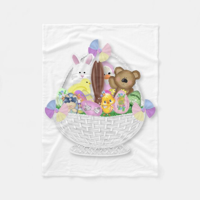 Fleece Blanket/Easter Basket Blanket (Front)