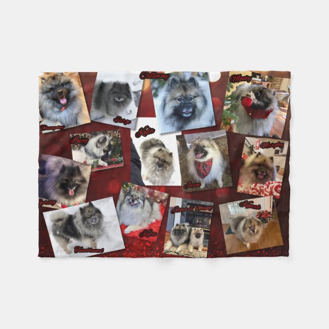 Fleece blanket - February (Front (Horizontal))