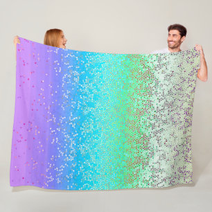 Fleece Blanket Glitter Star Dust