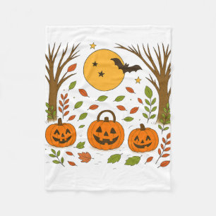 Fleece blanket Halloween