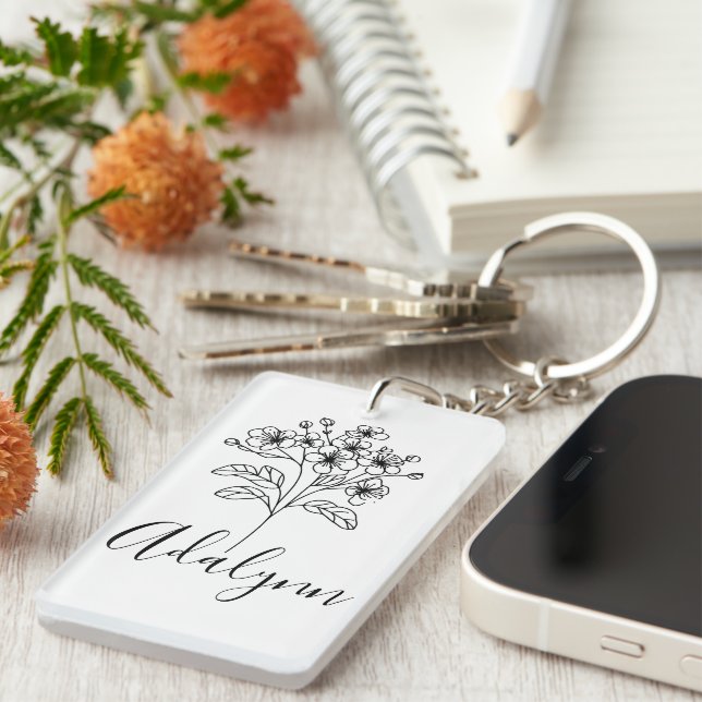 Fleece Blanket Key Ring (Front Right)
