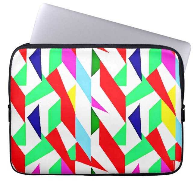 Fleece Blanket Laptop Sleeve (Front)