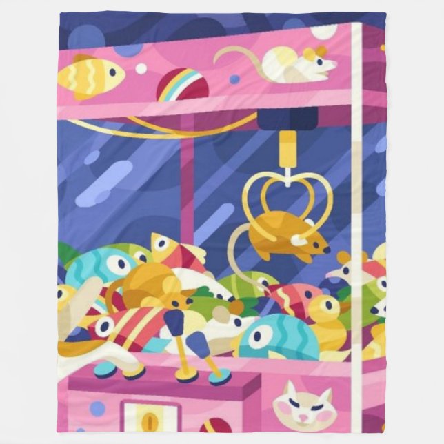 Fleece Blanket, Large 60" x 80" Blanket (Front)