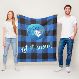 Fleece Blanket- Let it Snow Blanket
