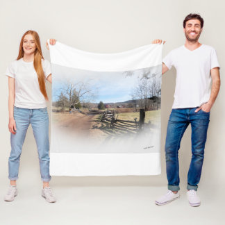 Fleece Blanket Peace and Tranquillity