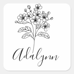 Fleece Blanket Square Sticker