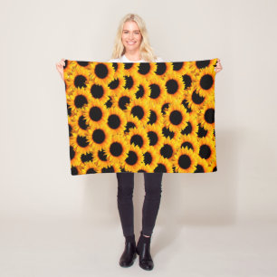 Fleece Blanket: Sunflowers Blanket