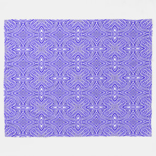 Fleece Blanket, Textured Stripes Pattern Design Blanket