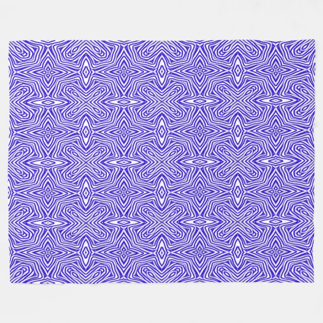 Fleece Blanket, Textured Stripes Pattern Design  Blanket (Front (Horizontal))