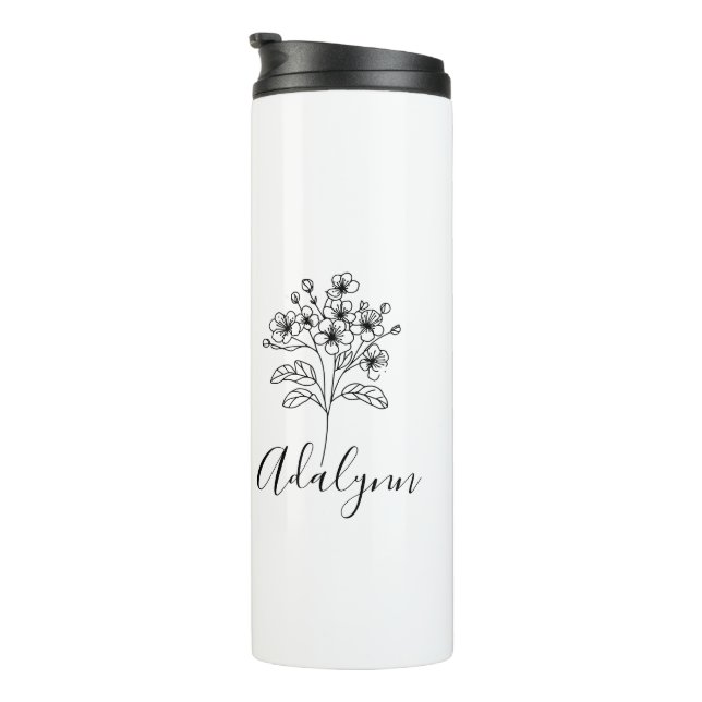 Fleece Blanket Thermal Tumbler (Rotated Right)