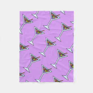 FLEECE BLANKETS - MARTINI DESIGN