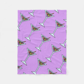 FLEECE BLANKETS - MARTINI DESIGN