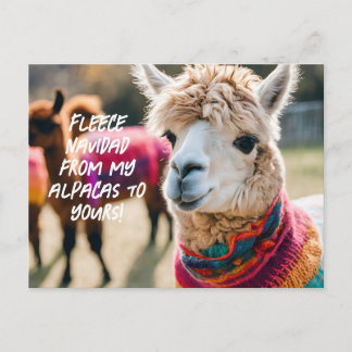 Fleece Navidad! Aplaca Postcard