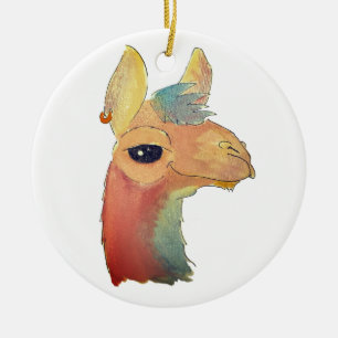 Fleece Navidad! Ceramic Ornament