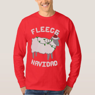 Fleece Navidad Christmas T-Shirt