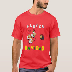 Fleece Navidad Festive Choir T-Shirt