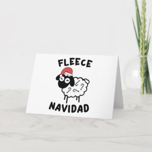 Fleece Navidad Holiday Card
