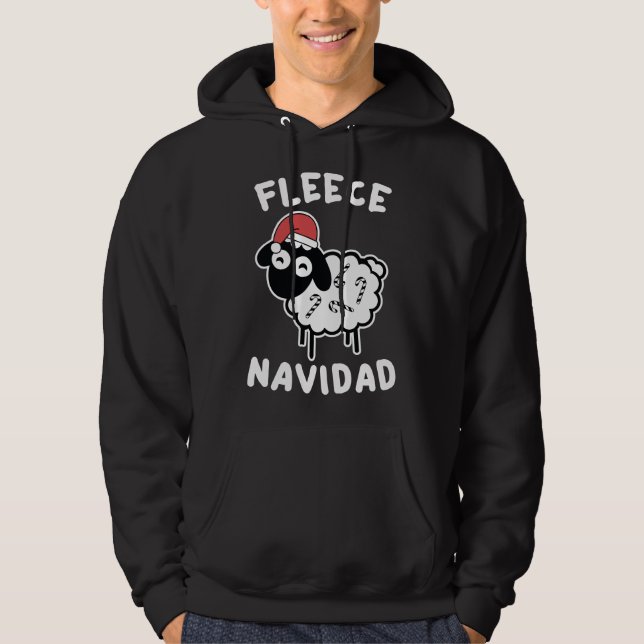 Fleece Navidad Hoodie (Front)