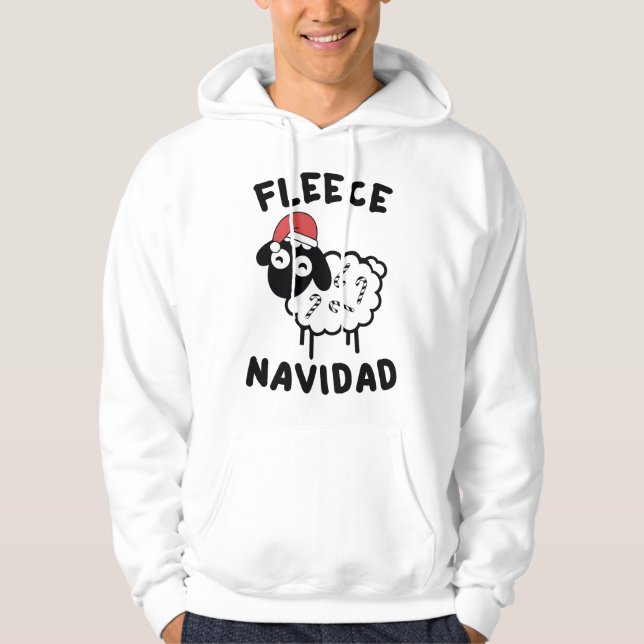 Fleece Navidad Hoodie (Front)