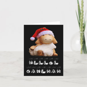Fleece Navidad Uni Christmas Pun Gift For Christma Card