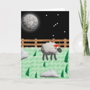 Fleece Navidad- Wishing EWE happy holiday Card