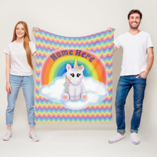 Fleece Unicorn Blanket