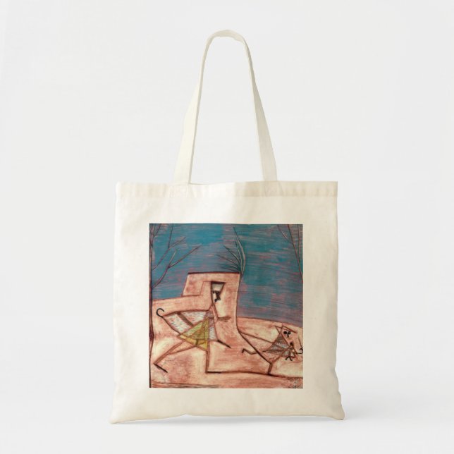 Fleeing Children, 1930 Tote Bag (Front)