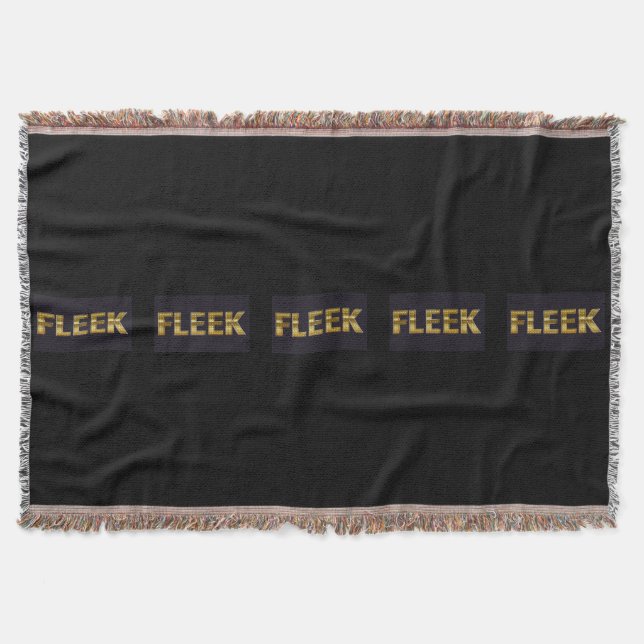 Fleek throw blanket, for sale ! blanket (Front)