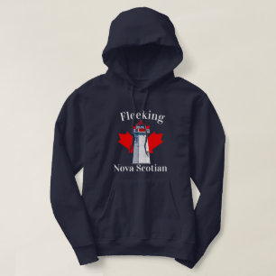 Fleeking Nova Scotian Halifax Dartmouth Lighthouse Hoodie