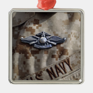Fleet Marine Force Warfare device pin Metal Ornament