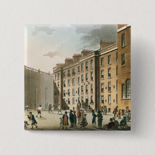 Fleet Prison from Ackermann's 15 Cm Square Badge
