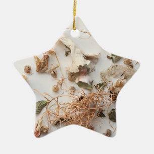 Fleeting moment ceramic ornament
