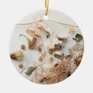 Fleeting moment ceramic ornament